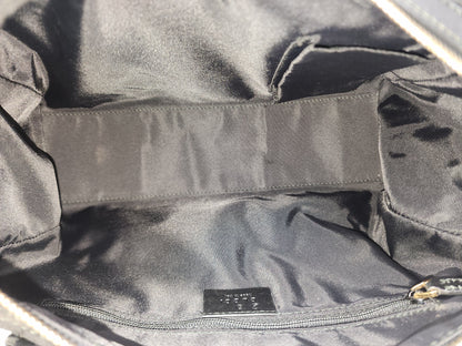 Gucci Black Canvas Channy Horsebit Boston