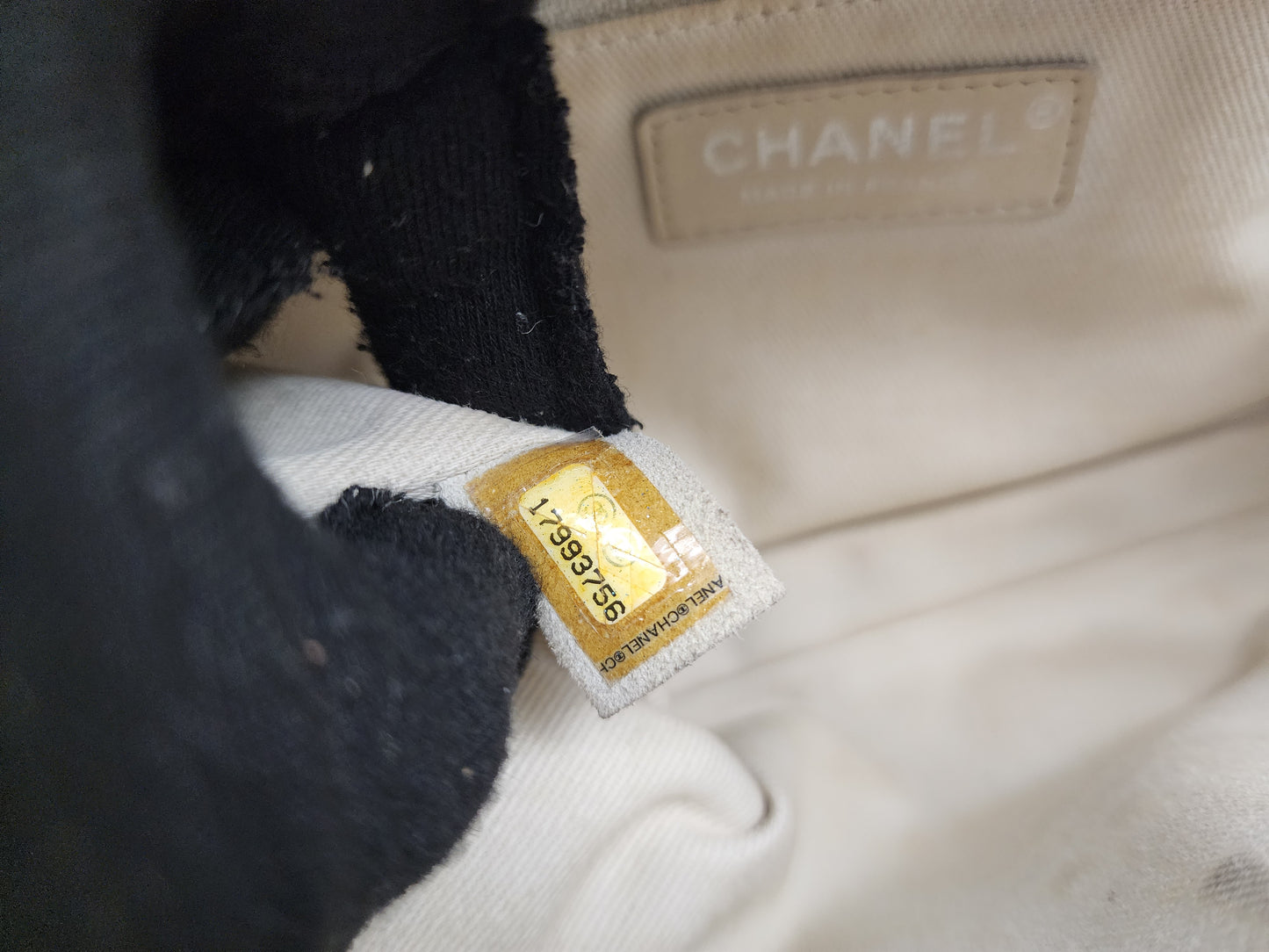 Chanel Blue Calfskin Hampston Flap Bag (SHW)