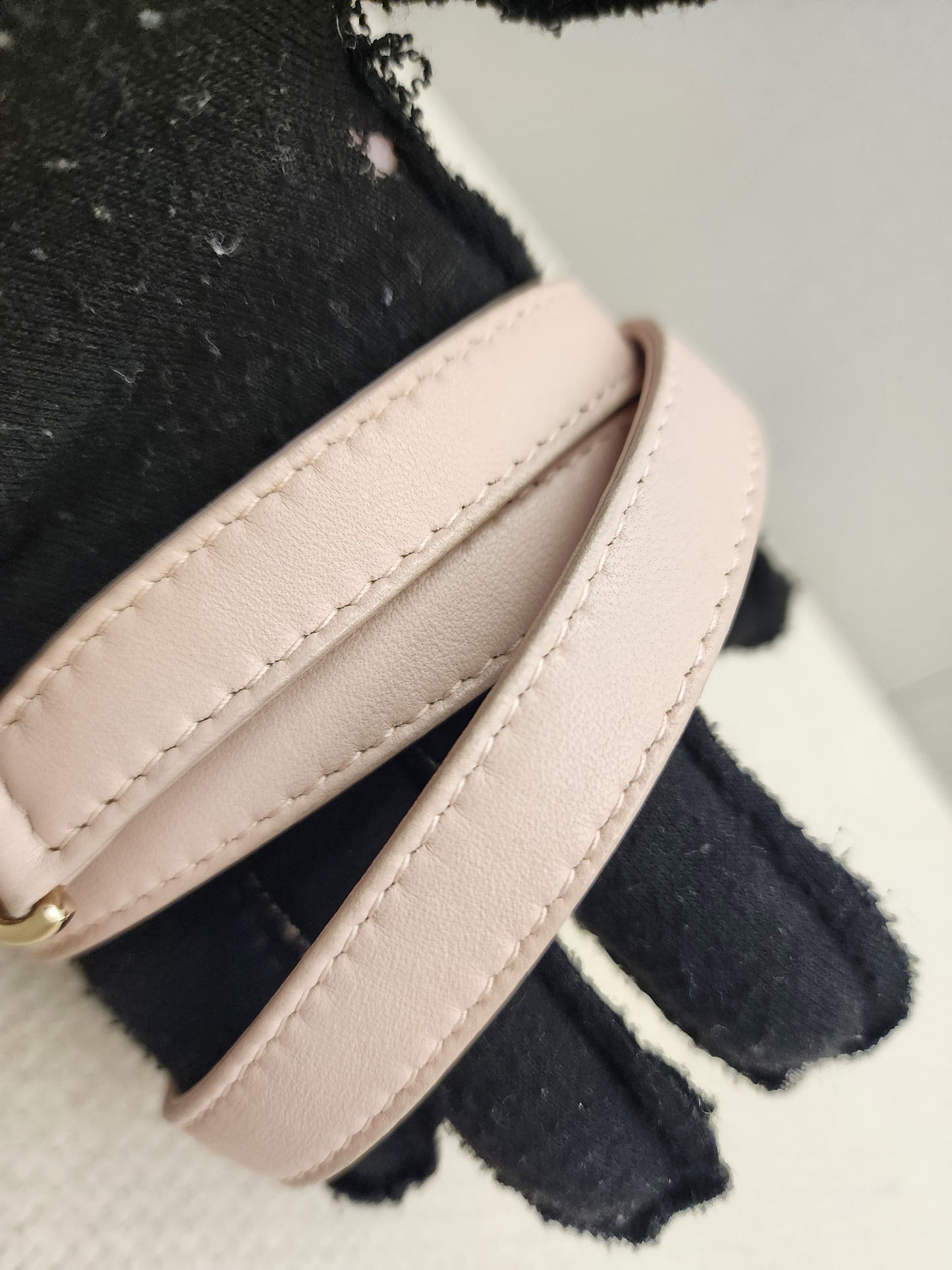 Dior Light Pink Lambskin Medium Lady D (LGHW)
