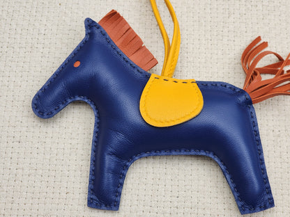 Hermes Blue de Malte / Cornaline / Jaune D’or Rodeo MM