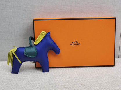 Hermes Bleu Electrique / Malachite / Lime Rodeo MM