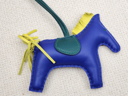 Hermes Bleu Electrique / Malachite / Lime Rodeo MM