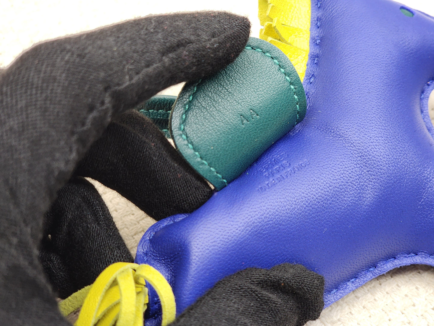 Hermes Bleu Electrique / Malachite / Lime Rodeo MM