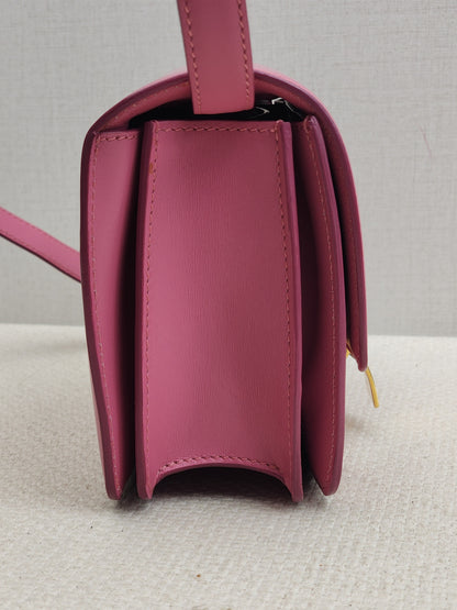 Celine Pink Calfskin Teen Classic Box