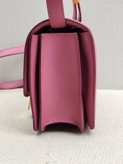 Celine Pink Calfskin Teen Classic Box