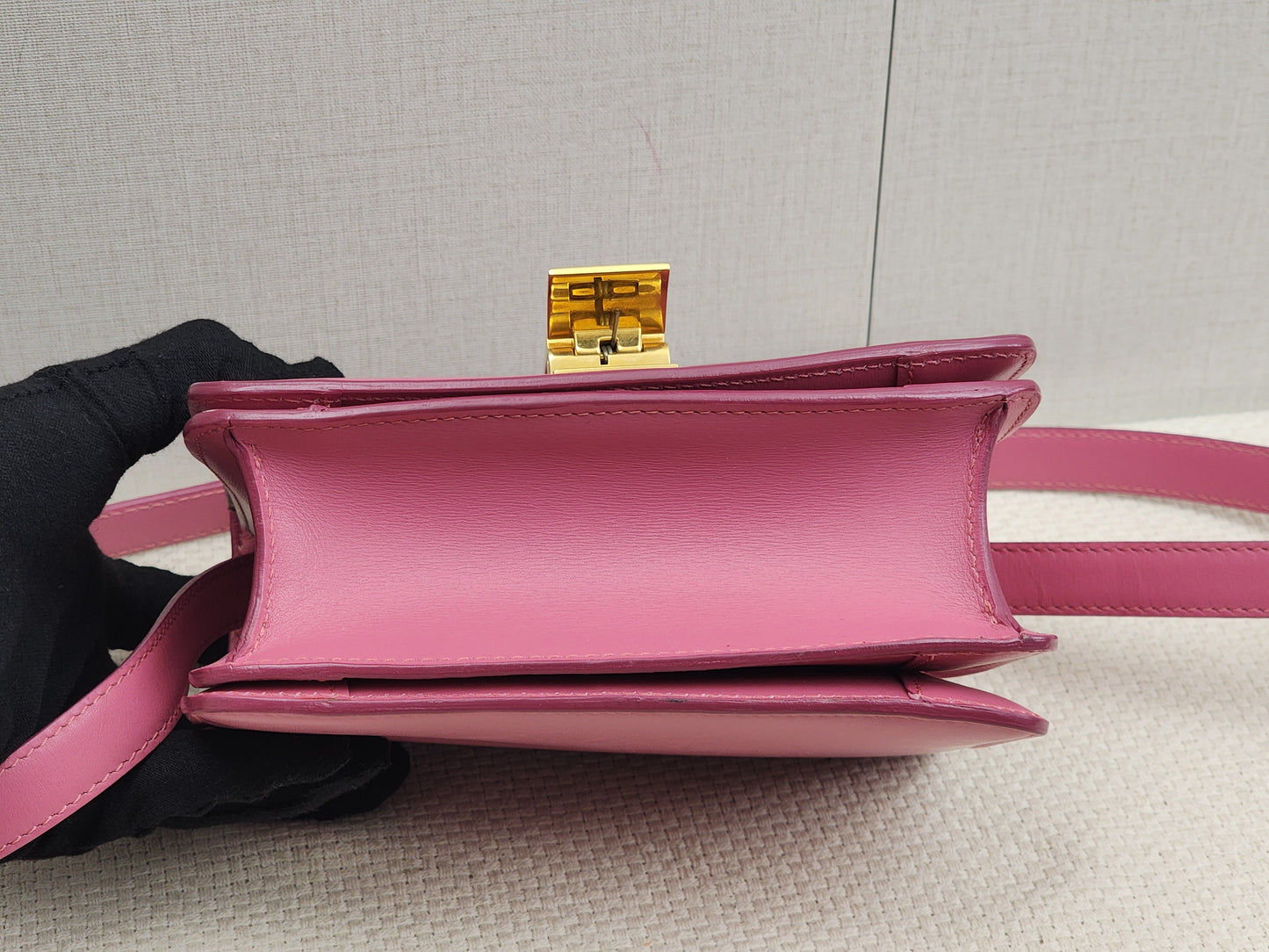 Celine Pink Calfskin Teen Classic Box