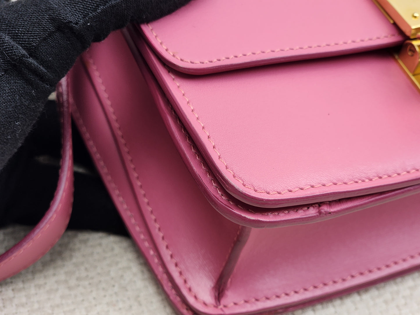 Celine Pink Calfskin Teen Classic Box
