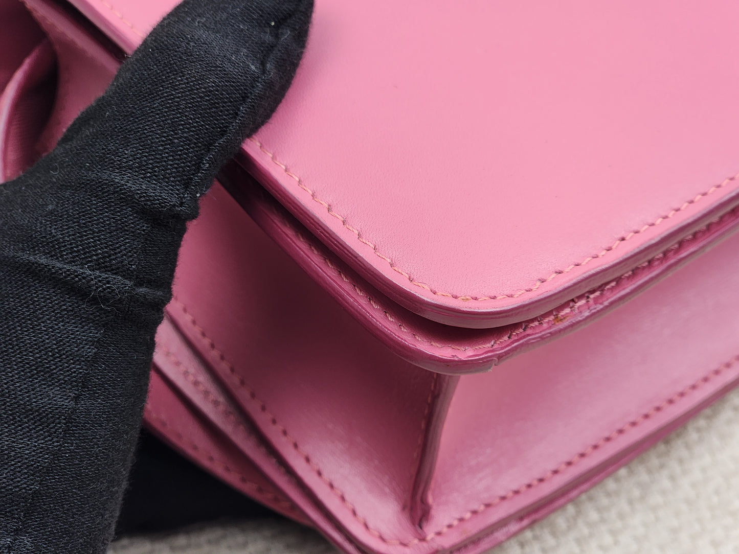 Celine Pink Calfskin Teen Classic Box