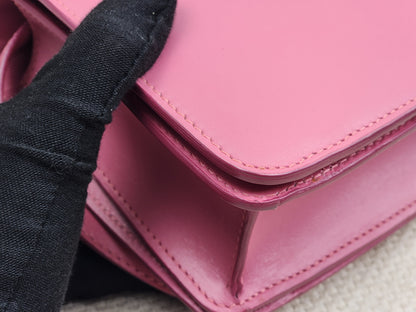 Celine Pink Calfskin Teen Classic Box