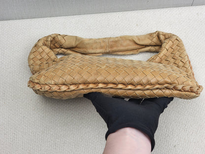 Bottega Veneta Light Brown Intrecciato Mini Hobo