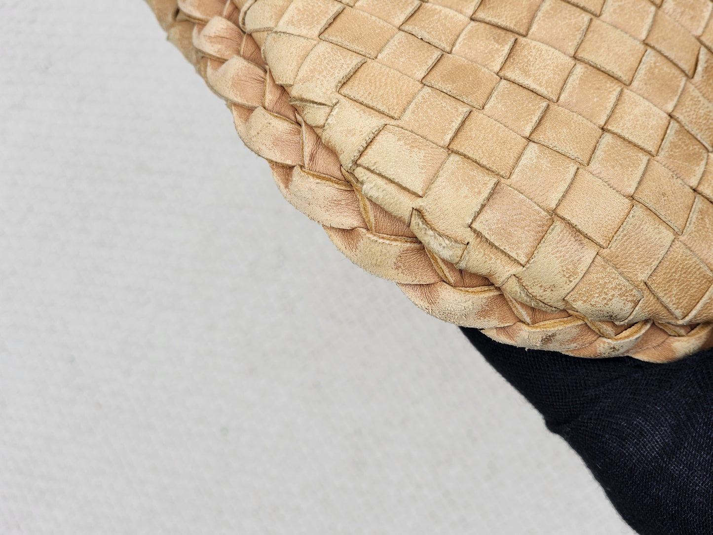 Bottega Veneta Light Brown Intrecciato Mini Hobo