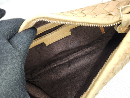 Bottega Veneta Light Brown Intrecciato Mini Hobo