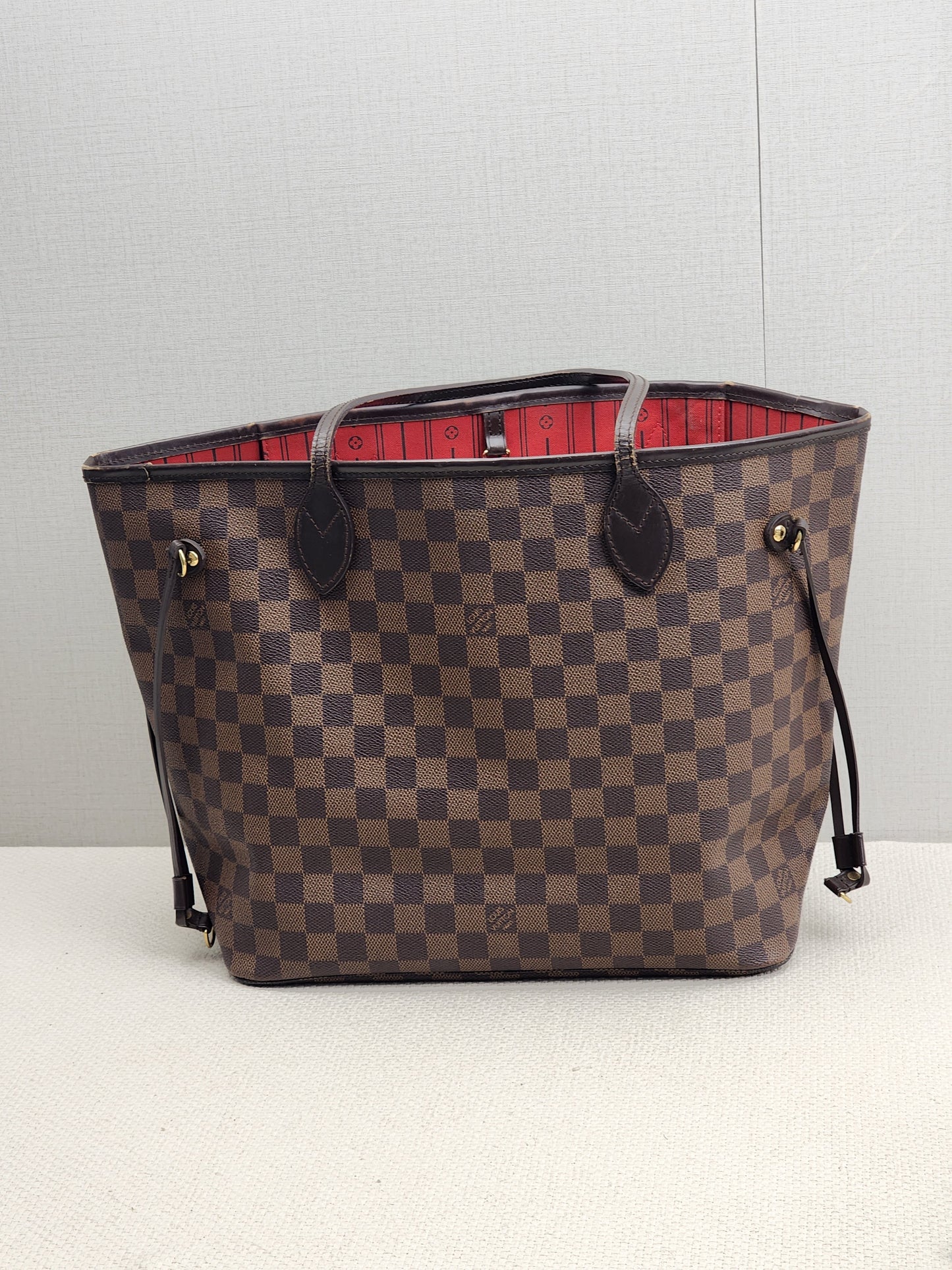 LV Damier Ebene Neverfull MM
