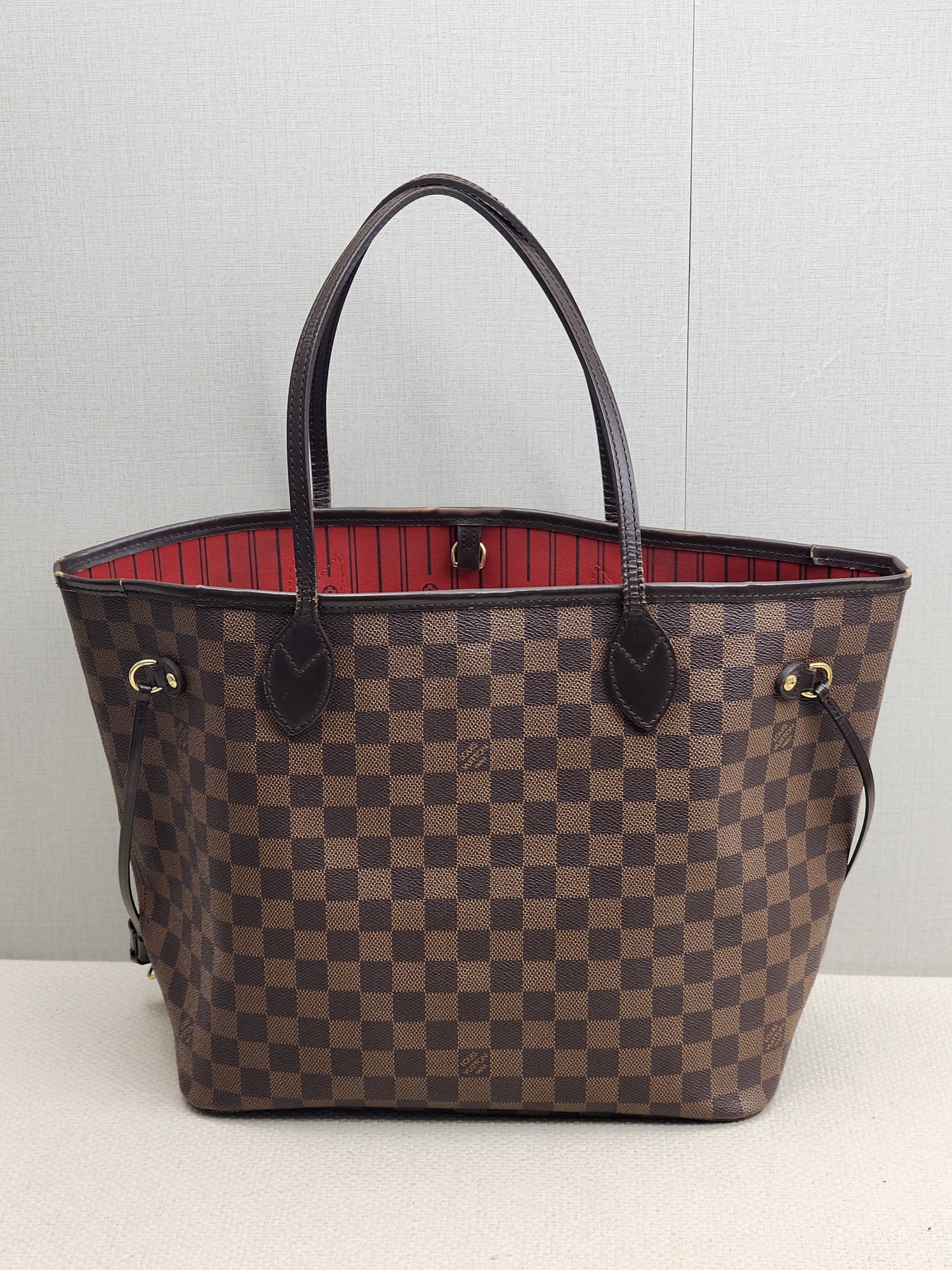 LV Damier Ebene Neverfull MM