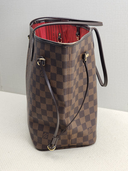 LV Damier Ebene Neverfull MM