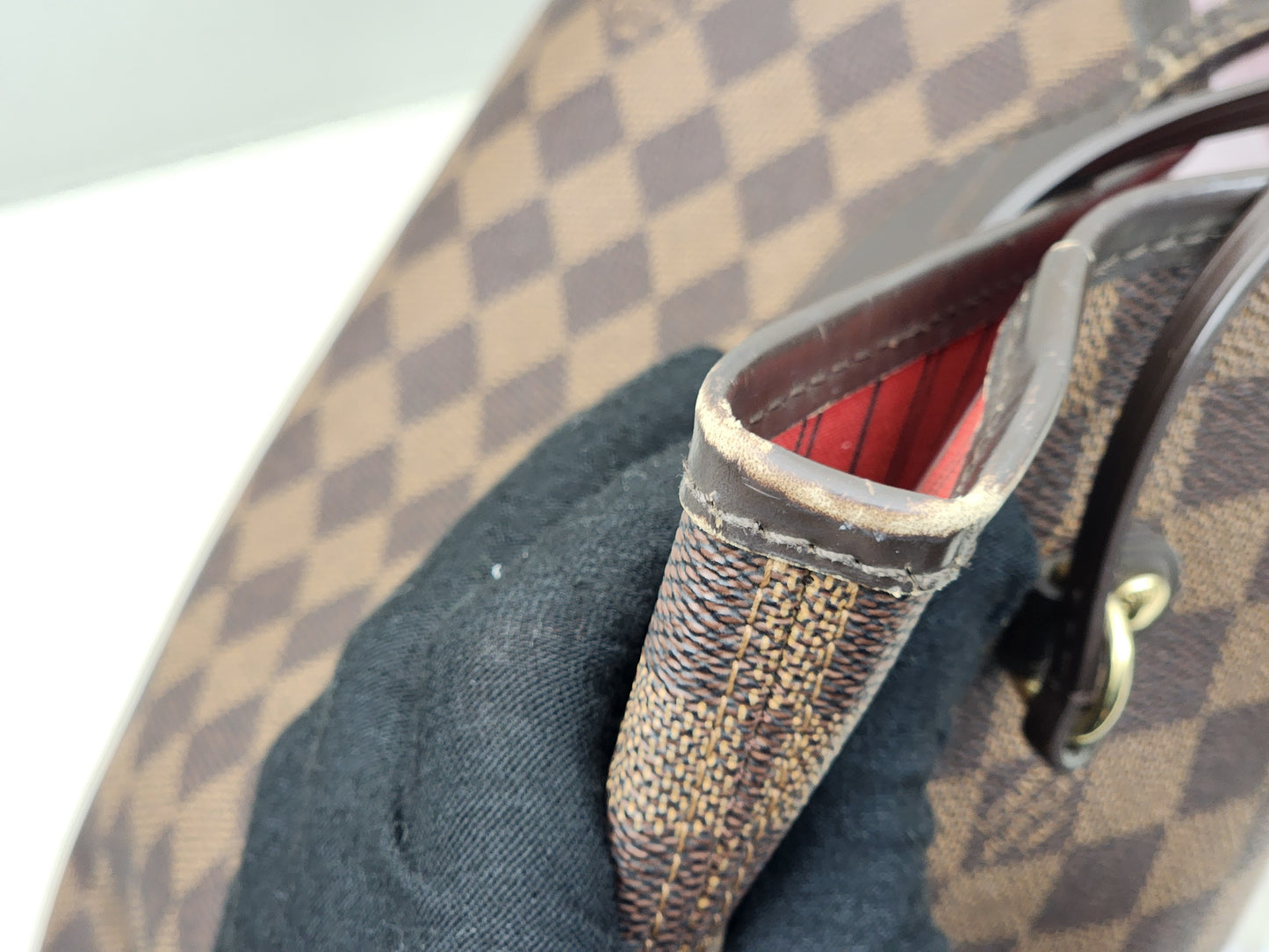 LV Damier Ebene Neverfull MM