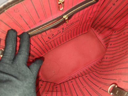 LV Damier Ebene Neverfull MM