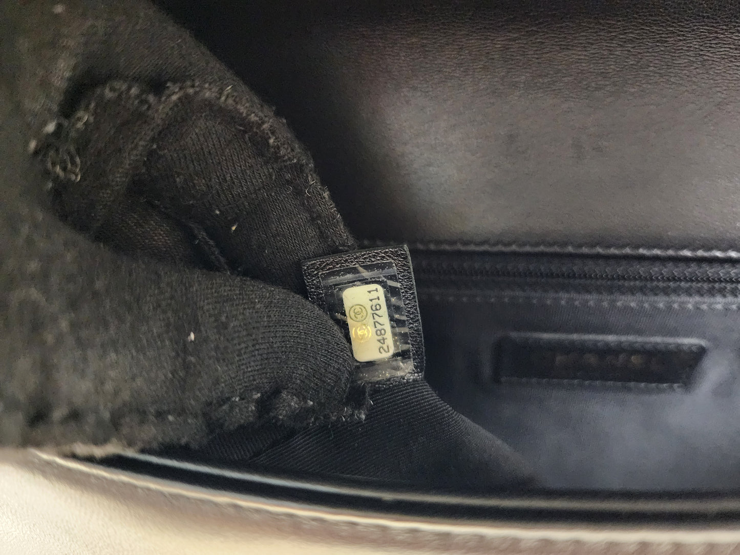 Chanel Black Lambskin New Medium Boy (GHW)
