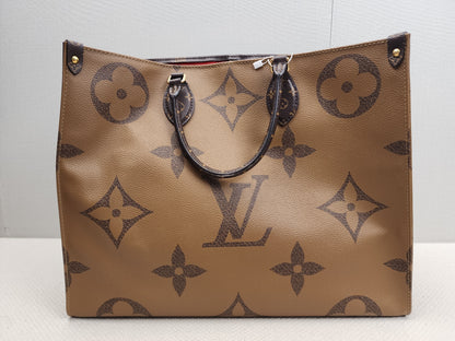 LV Reverse Monogram On The Go GM