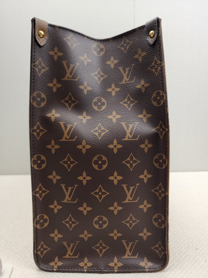 LV Reverse Monogram On The Go GM