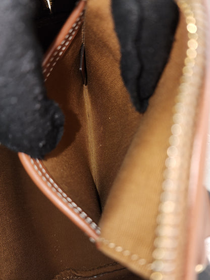 Celine Triomphe Canvas Small Boston Bag
