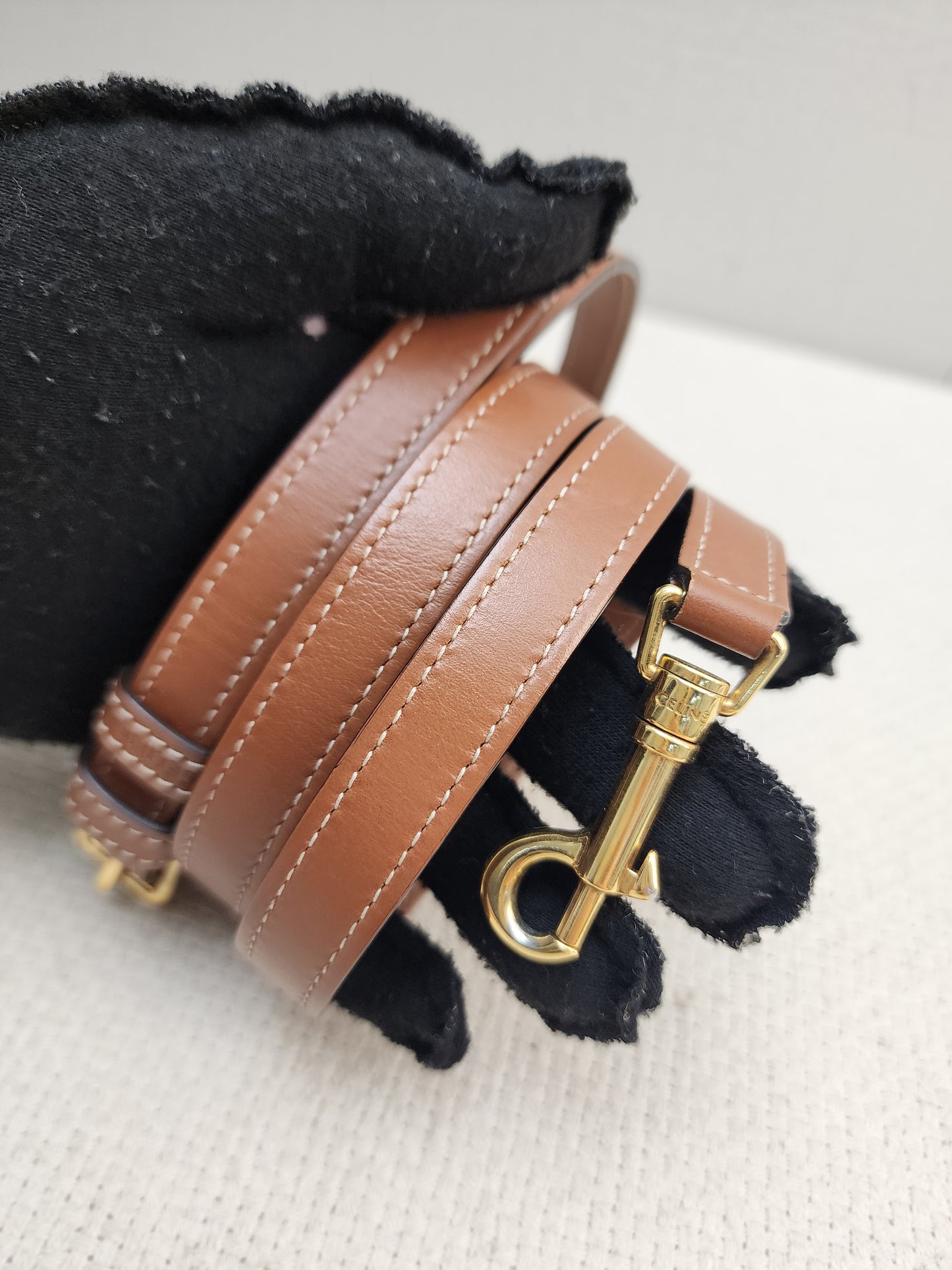 Celine Triomphe Canvas Small Boston Bag