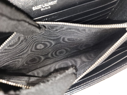 YSL Black x White Grain de Poudre Cassandre Envelope WOC (SHW)