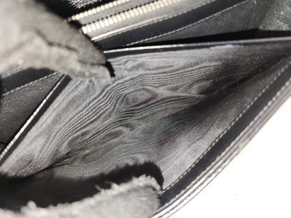 YSL Black x White Grain de Poudre Cassandre Envelope WOC (SHW)