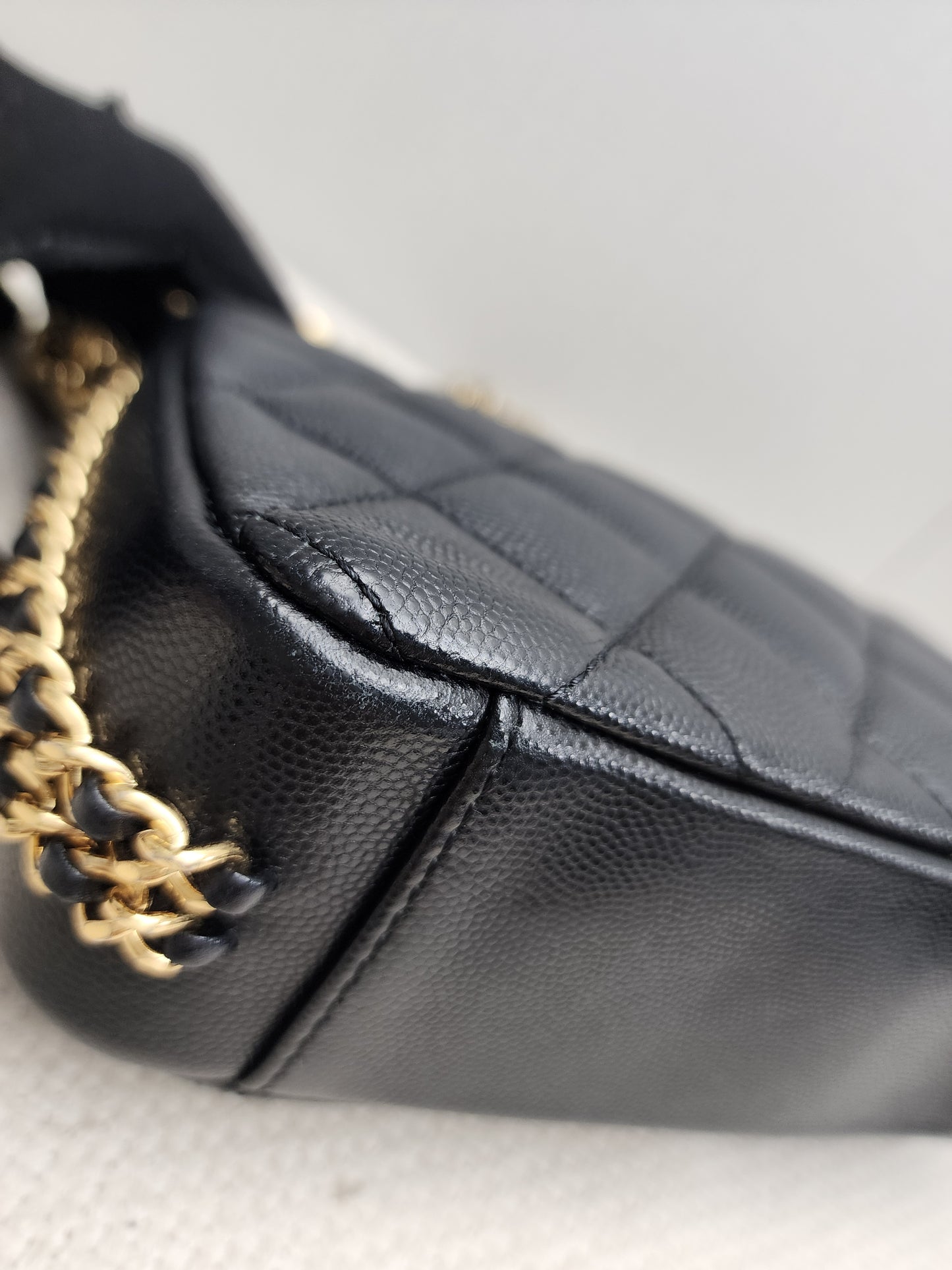 Chanel Black Caviar 23C CC You Flap Bag (GHW)