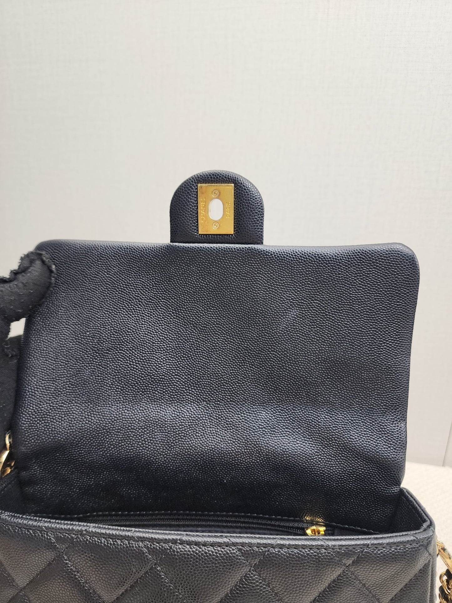Chanel Black Caviar 23C CC You Flap Bag (GHW)