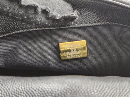 Chanel Black Caviar 23C CC You Flap Bag (GHW)