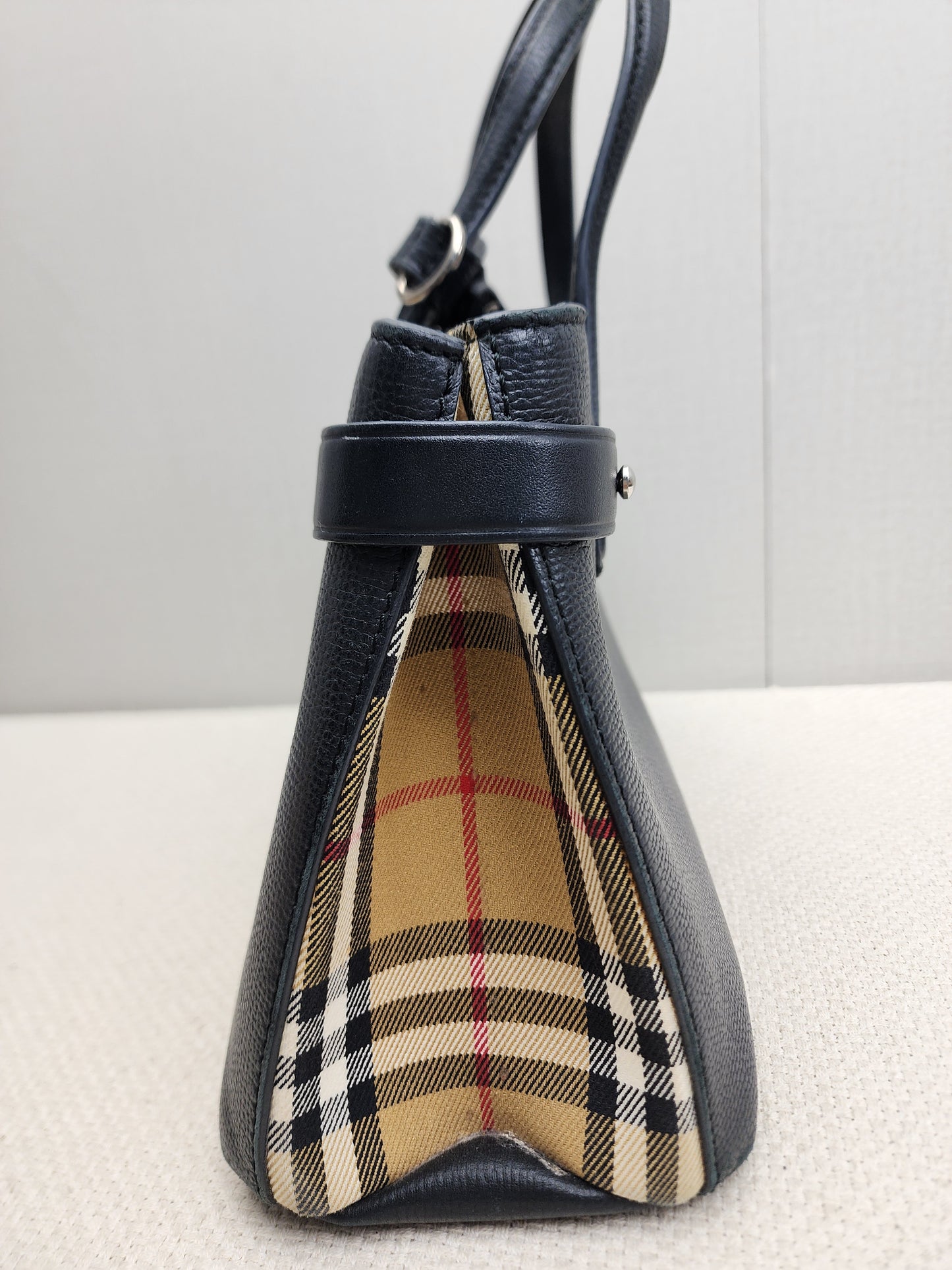 Burberry Black Bamer Tote