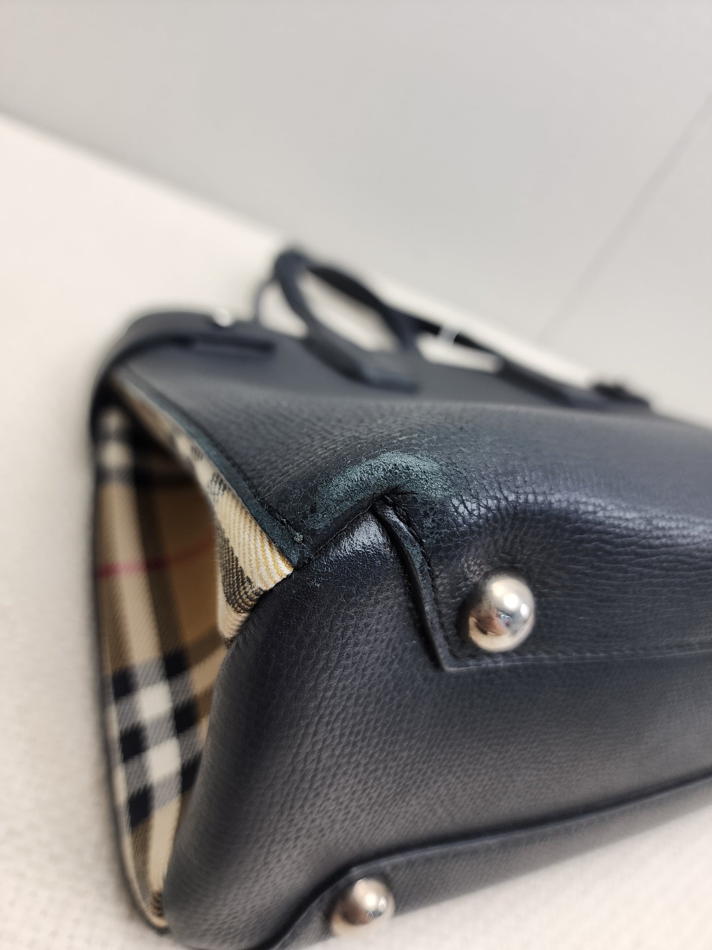 Burberry Black Bamer Tote