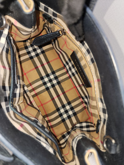 Burberry Black Bamer Tote