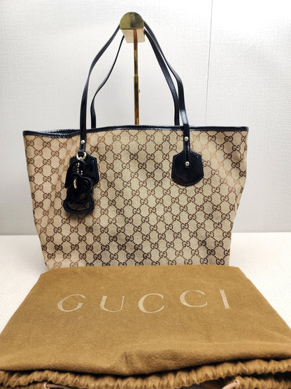 Gucci Monogram Canvas Jolie Tote