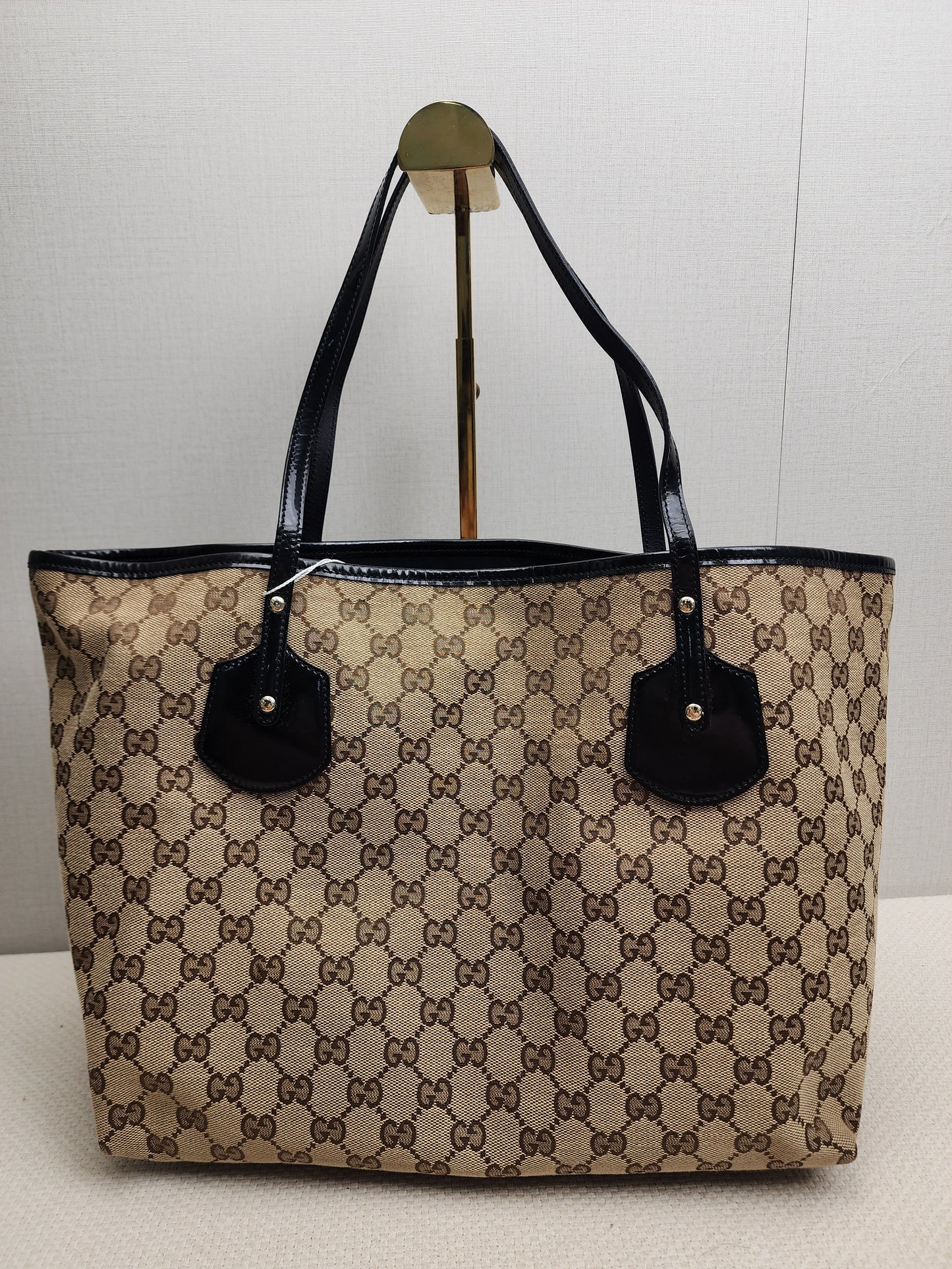 Gucci Monogram Canvas Jolie Tote