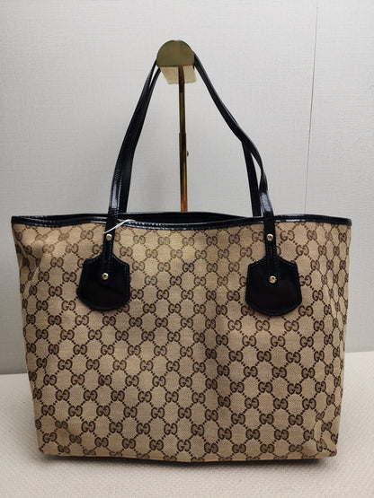 Gucci Monogram Canvas Jolie Tote