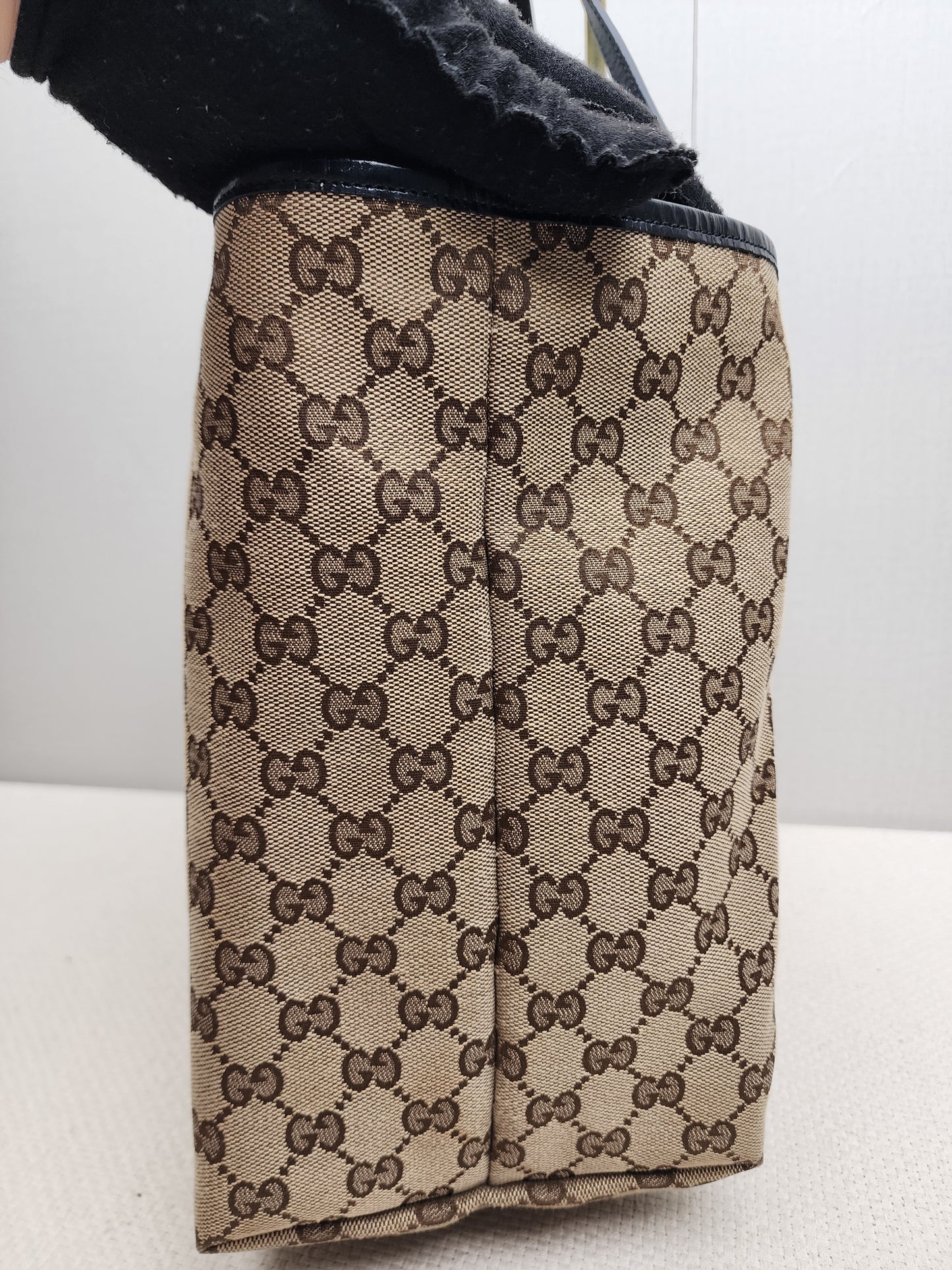 Gucci Monogram Canvas Jolie Tote
