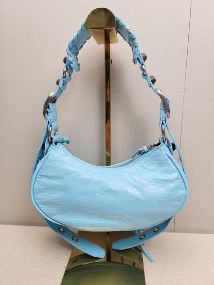 Balenciaga Cyan Blue Le Cagole XS (SHW)