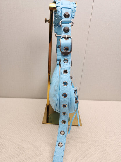 Balenciaga Cyan Blue Le Cagole XS (SHW)