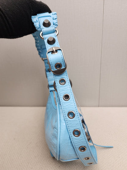 Balenciaga Cyan Blue Le Cagole XS (SHW)
