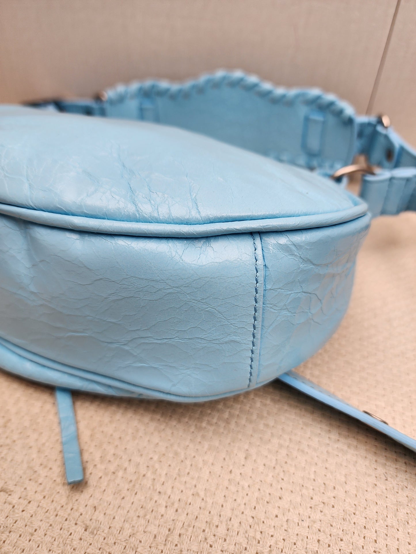 Balenciaga Cyan Blue Le Cagole XS (SHW)