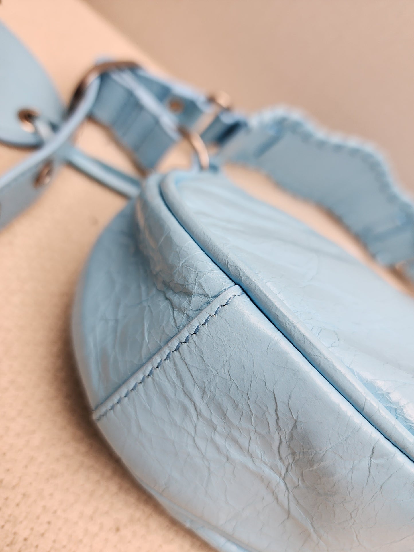 Balenciaga Cyan Blue Le Cagole XS (SHW)