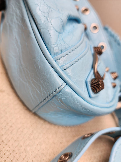 Balenciaga Cyan Blue Le Cagole XS (SHW)