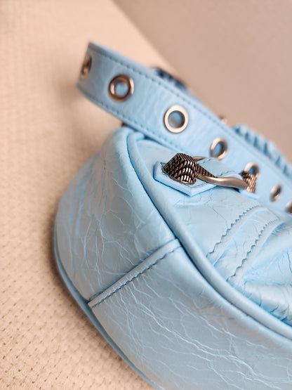 Balenciaga Cyan Blue Le Cagole XS (SHW)