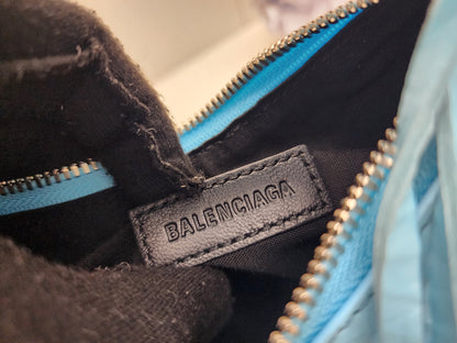 Balenciaga Cyan Blue Le Cagole XS (SHW)