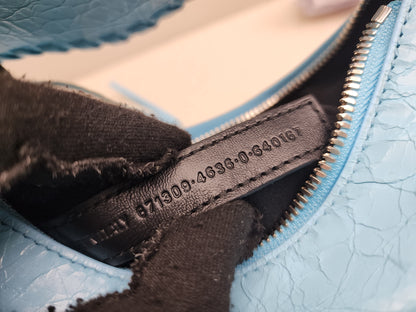 Balenciaga Cyan Blue Le Cagole XS (SHW)