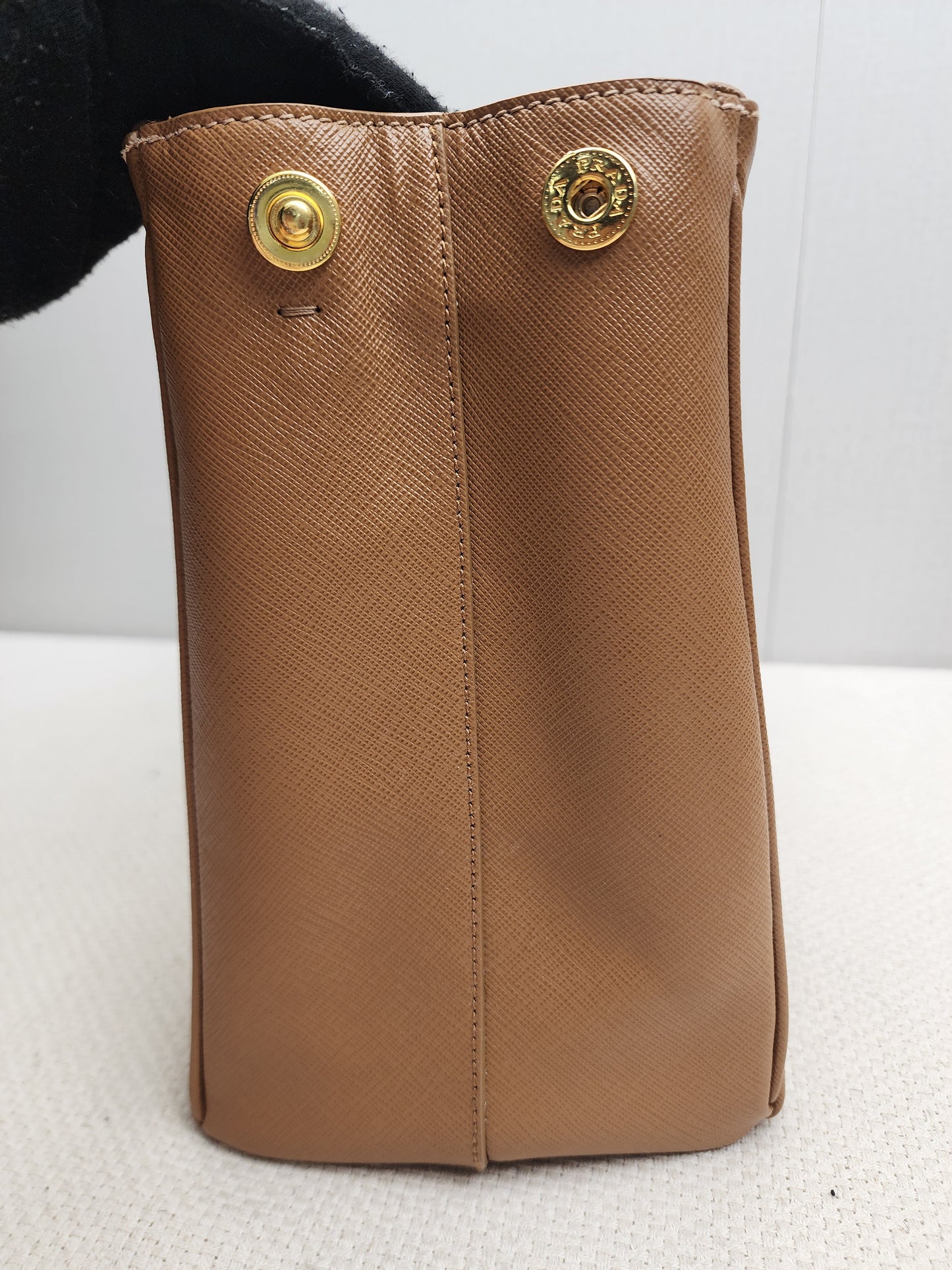 Prada Brown Saffiano Large Galleria Tote
