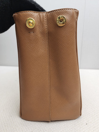 Prada Brown Saffiano Large Galleria Tote