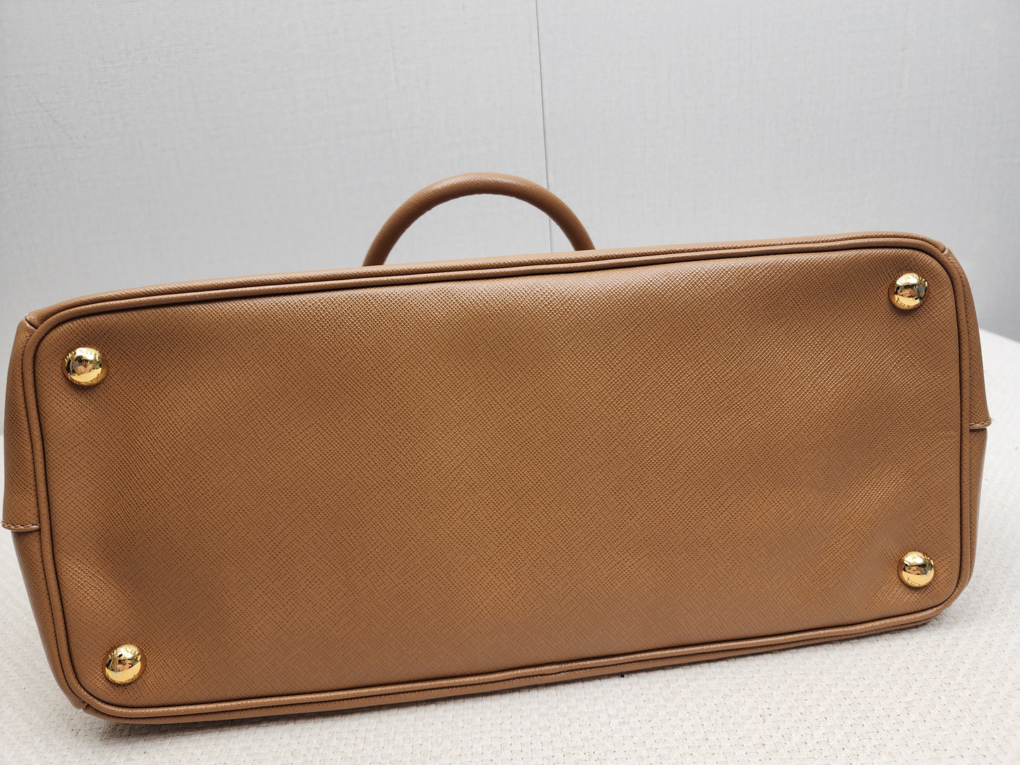 Prada Brown Saffiano Large Galleria Tote